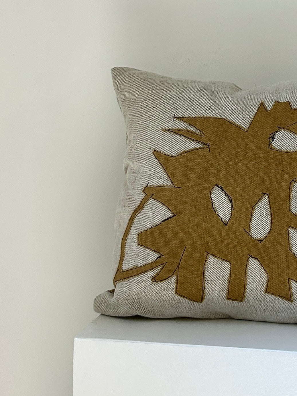'Dungeness II' | Collage Linen Cushion