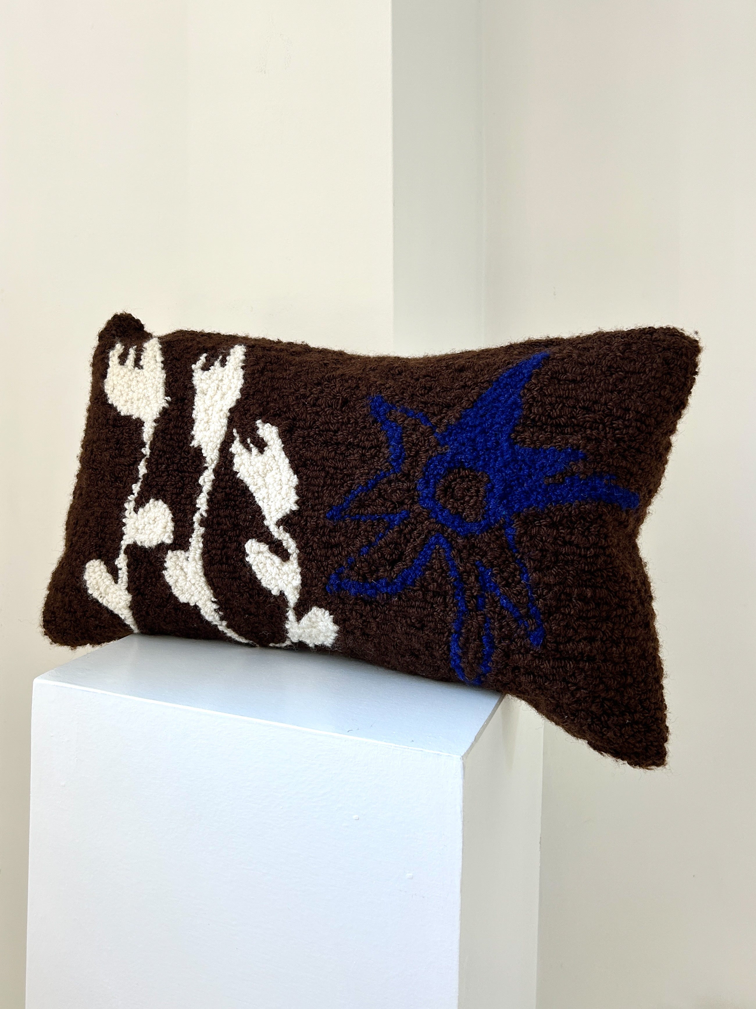 'Tulip Triptych' | Tufted Cushion