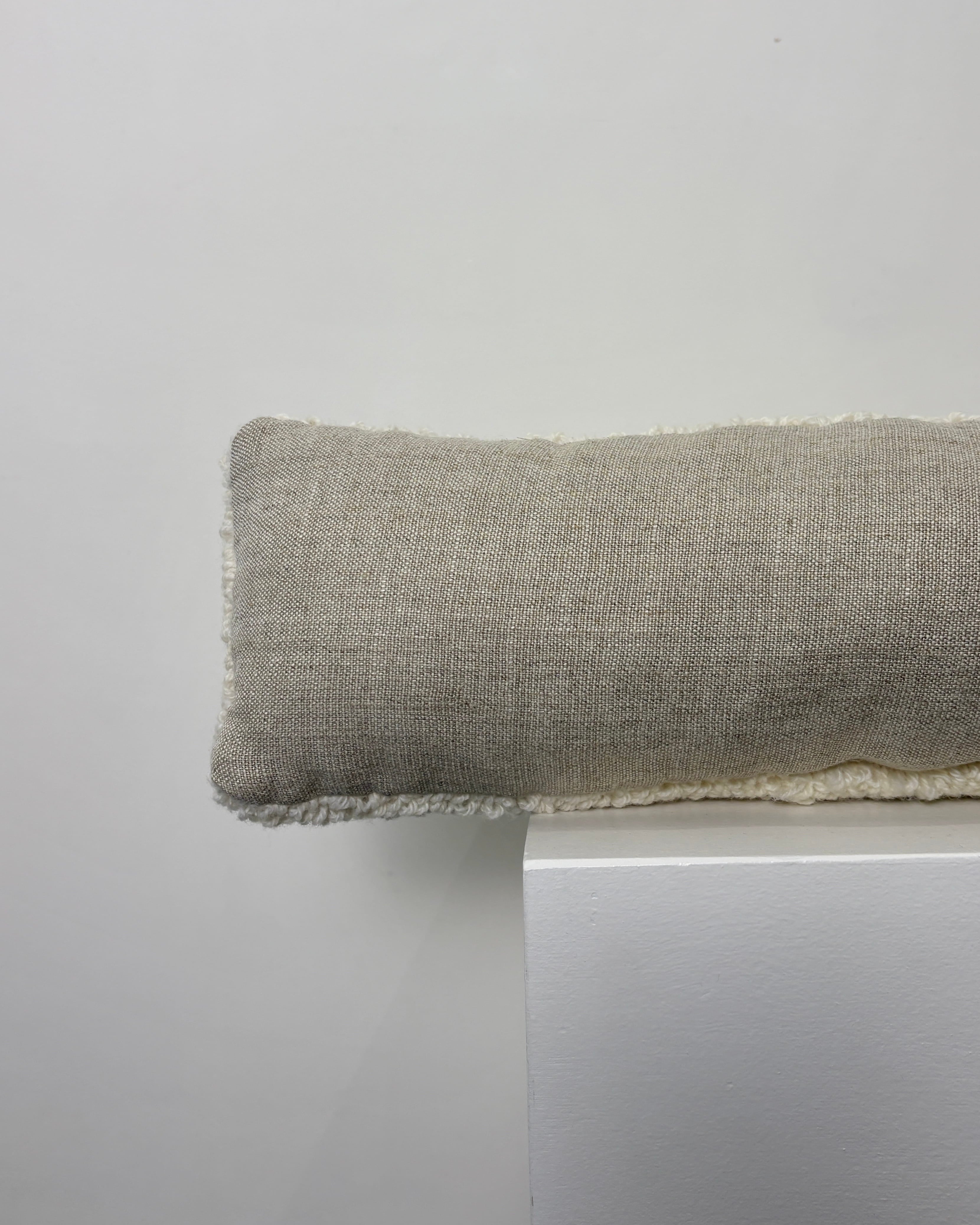 'Elongated Ladder' | Tufted Long Rectangle Cushion