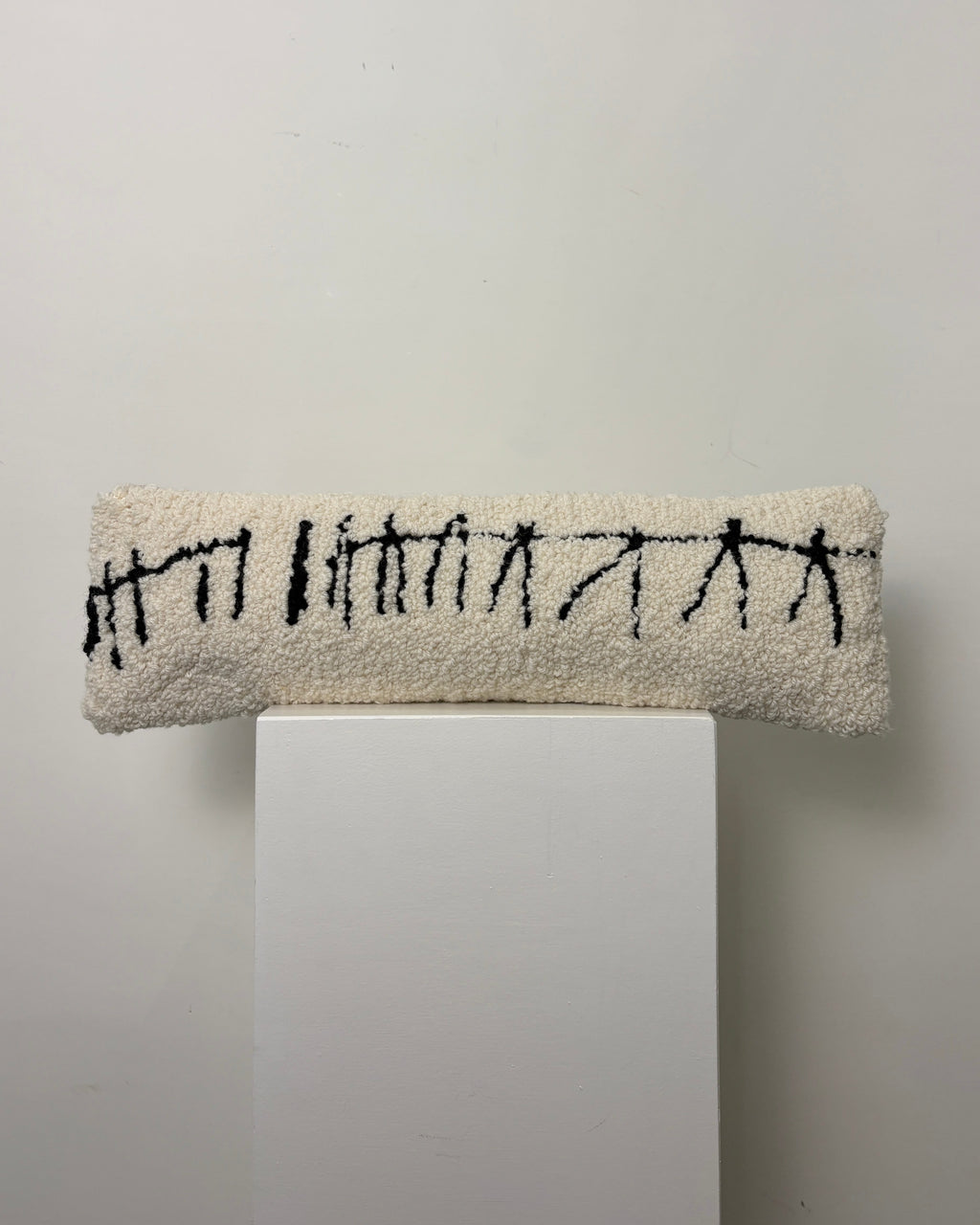 'Fencelines 02' | Tufted Long Rectangle Cushion