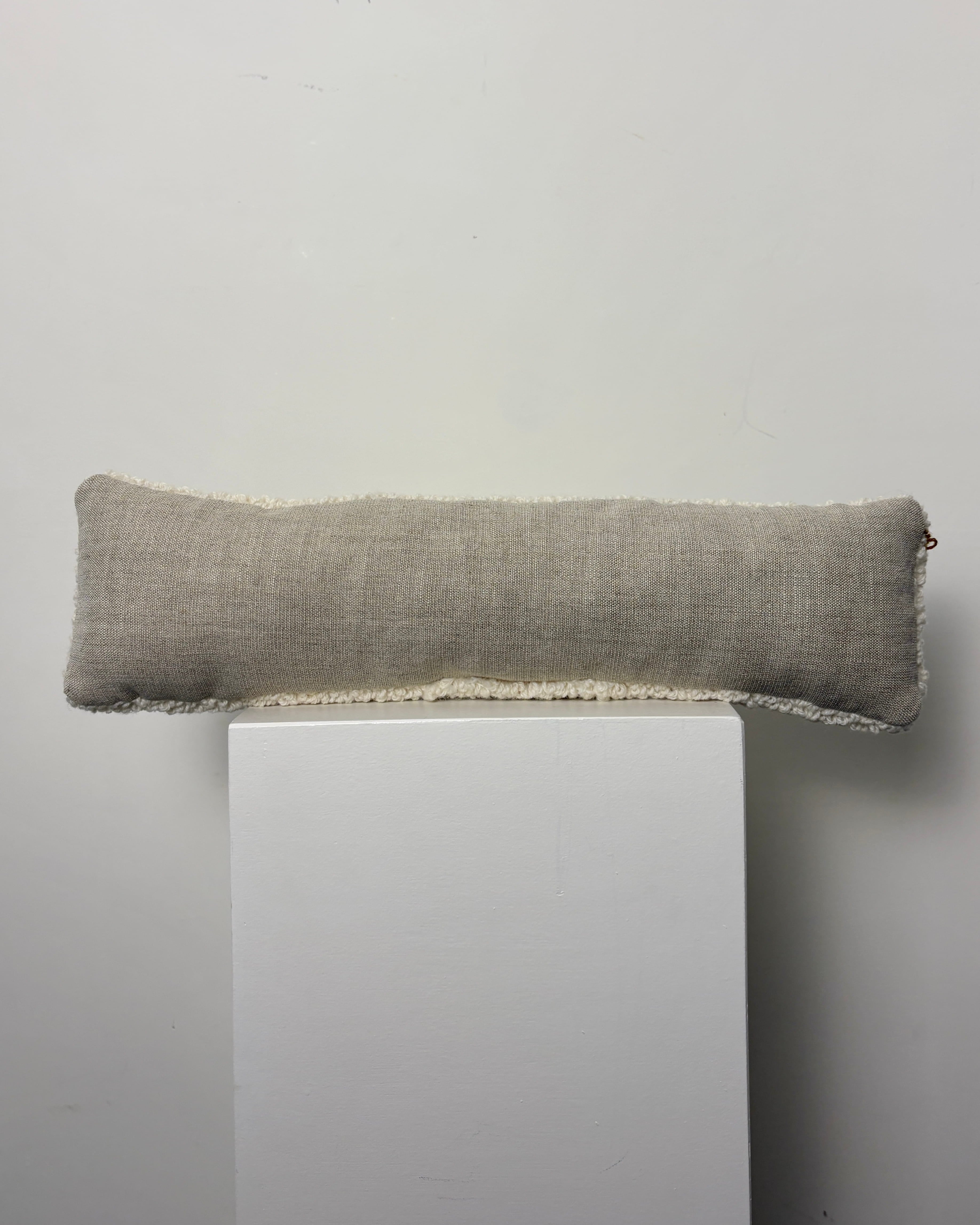 'Fencelines 03' | Tufted Long Rectangle Cushion
