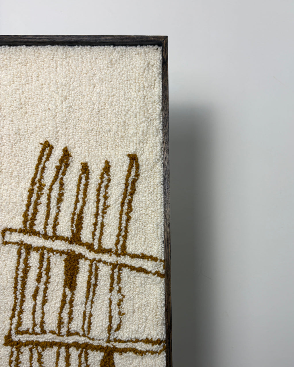 'Lattice' | Framed Tufted Wall Piece