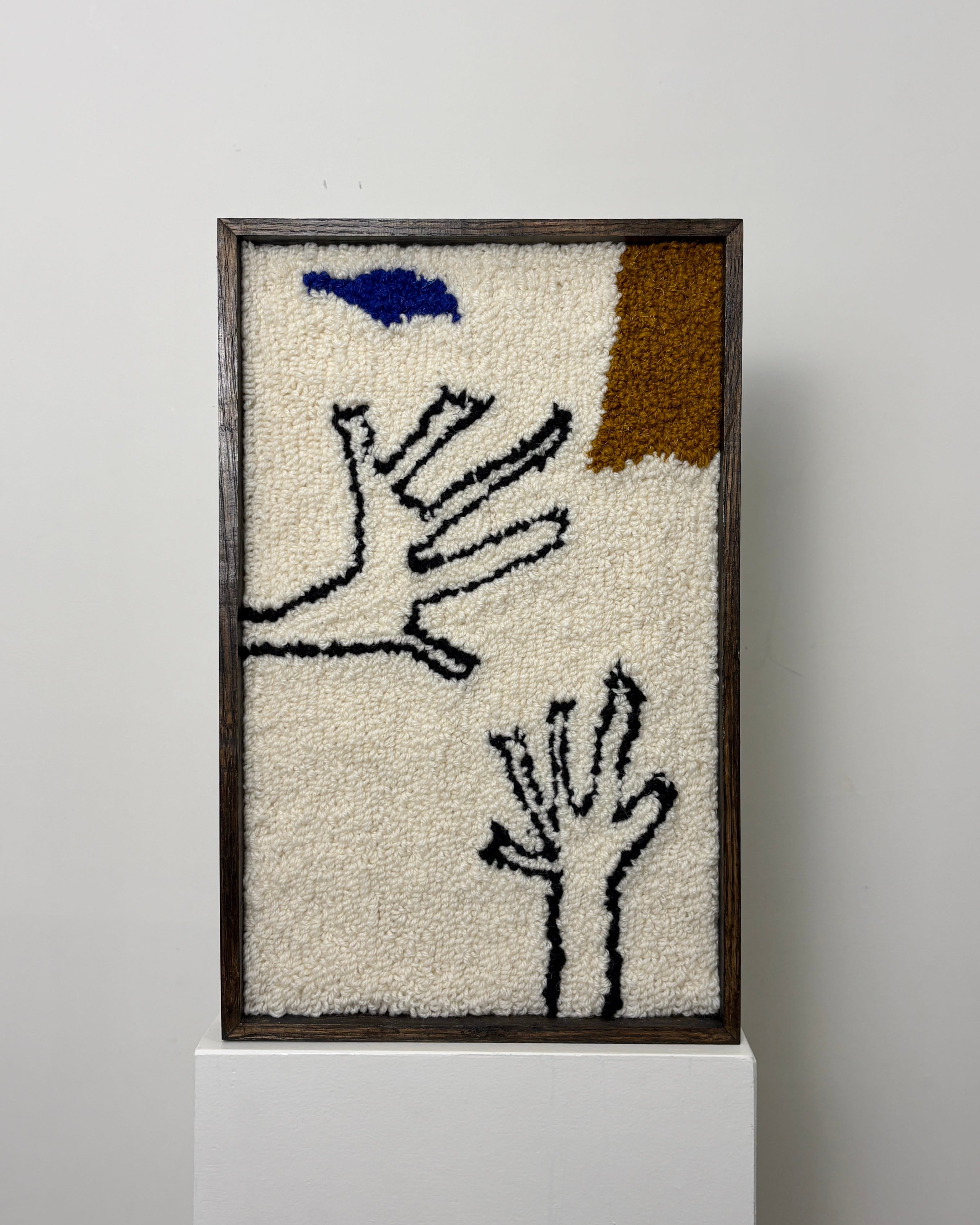 'Reach 04' | Framed Tufted Wall Piece