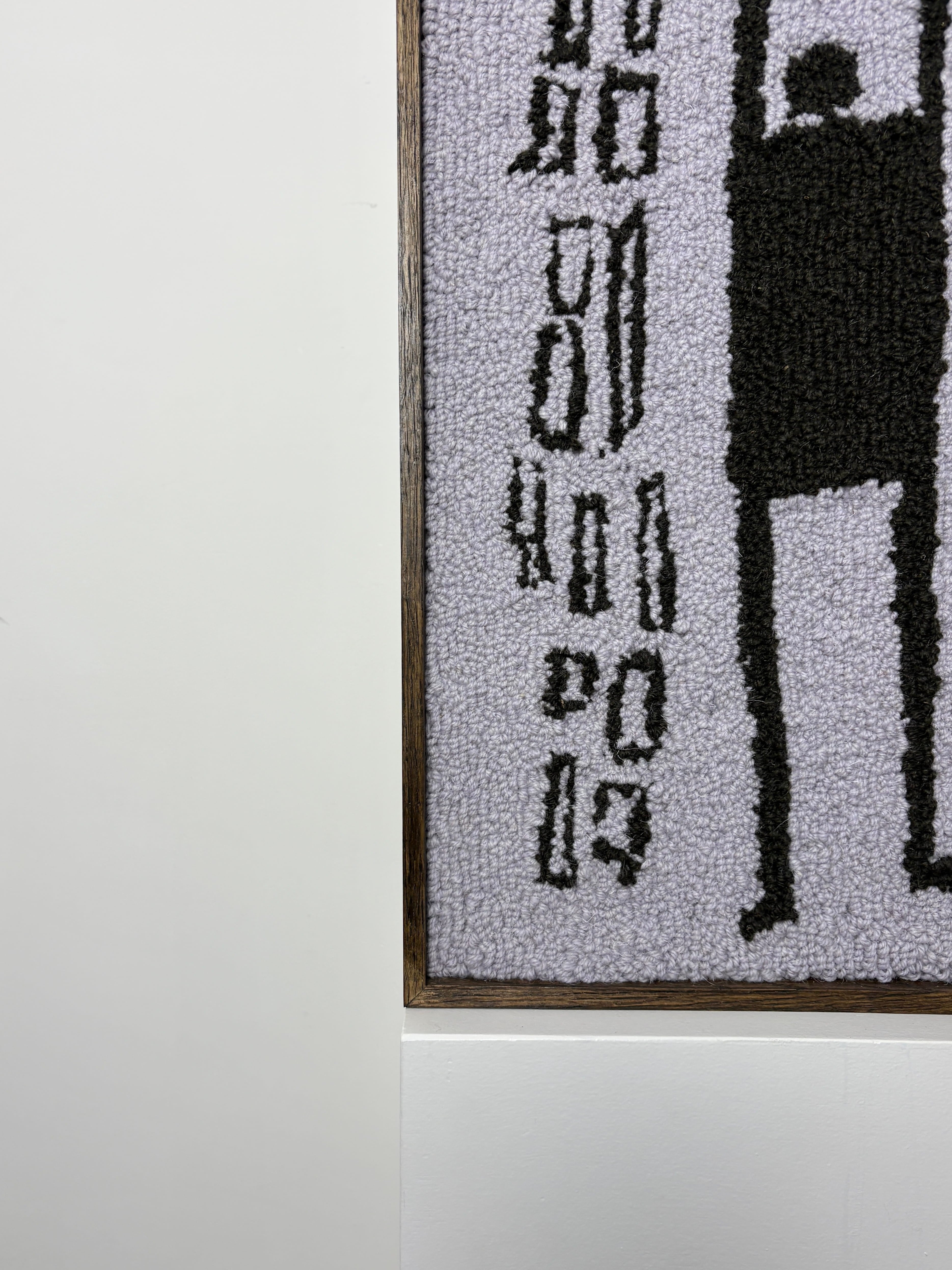 'Reach 05' | Framed Tufted Wall Piece