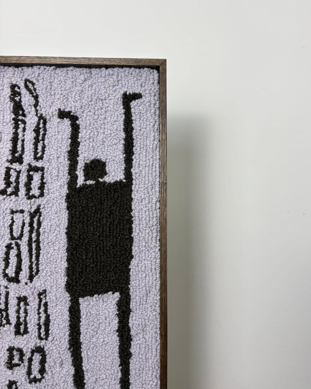 'Reach 05' | Framed Tufted Wall Piece